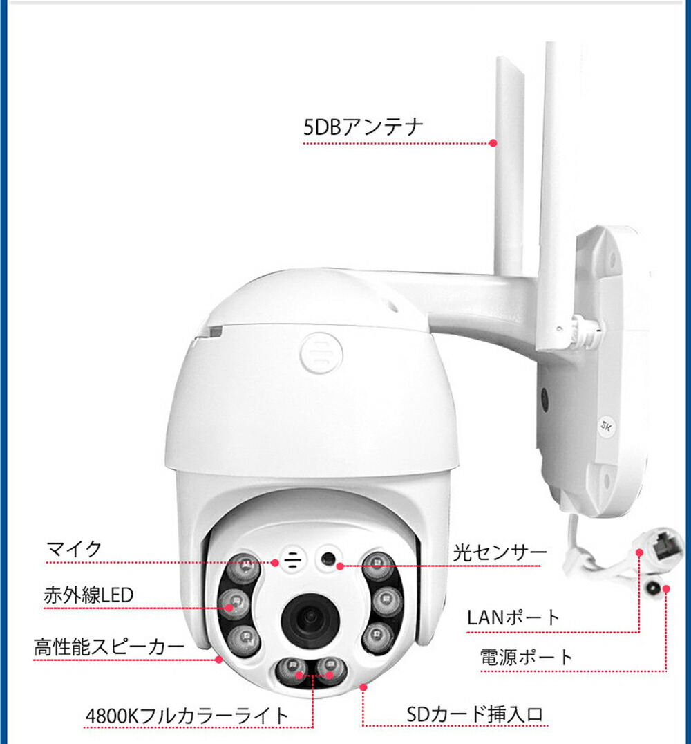 宅配便送料無料 2台セット❣2K/400万画素✨超高画質❣多機能でも操作や